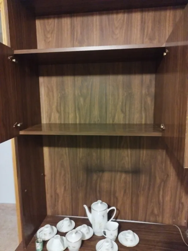 Armario salón 3 cajones madera