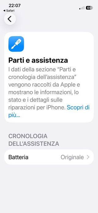 iPhone 13 mini 128GB Rosso batteria 100