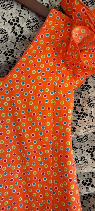 Traje Flamenca Niña 7/8 y Mantón