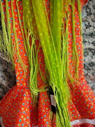 Traje Flamenca Niña 7/8 y Mantón