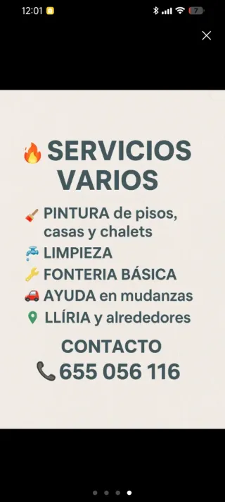 Servicios de Limpieza y Reparaciones