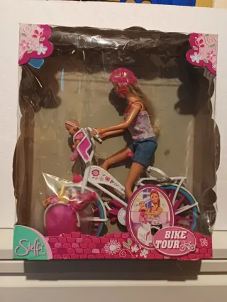 Steffi Love Bike Tour Muñeca con Bicicleta