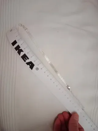 Preciosa Pulsera de plata.