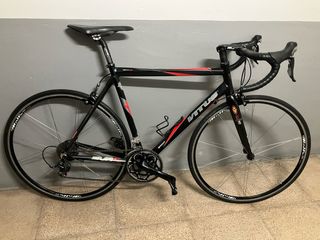 Bicicleta Carretera Vitus Negra Roja