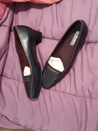 Mocasines de vestir negros a estrenar