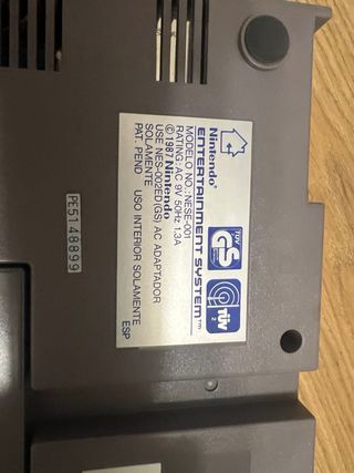 Nintendo Entertainment System (NES) Caja