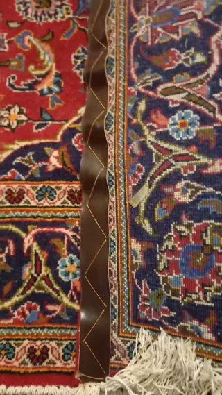 Alfombra Persa Lana Roja y Azul