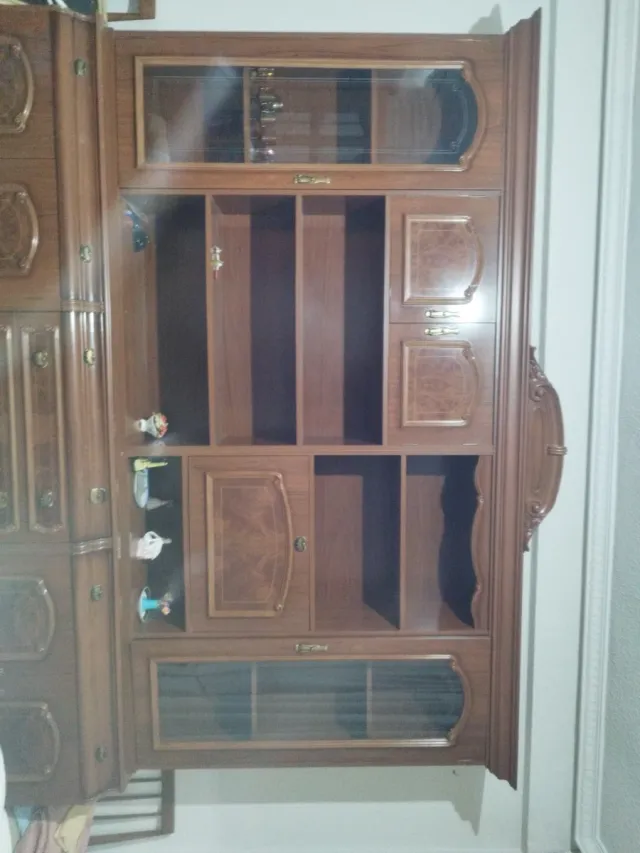 Mueble salón madera 7 cajones gran espacio