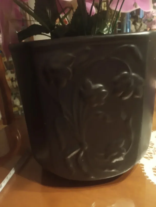 Orquídeas artificiales con maceta