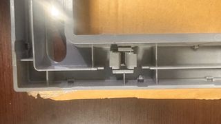 Marco embellecedor microondas empotrado.