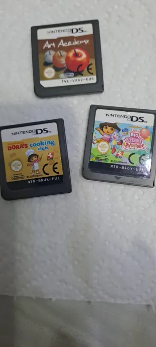 Juegos Nintendo DS: Art Academy, Dora, Big Birthda