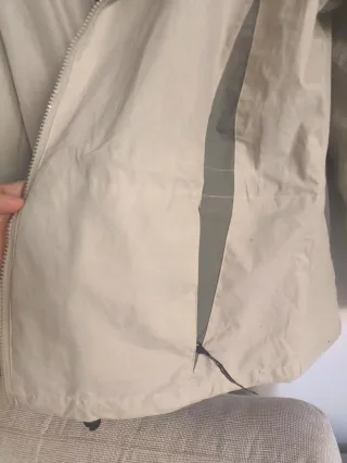 Cortavientos Jack Wolfskin Beige/Gris