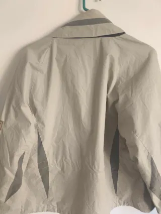 Cortavientos Jack Wolfskin Beige/Gris