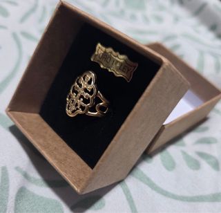 Anillo Oro 18k Cruz Caravaca 2.52 gr