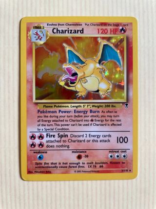 Pokemon Charizard 3/110 Holo Legendary Collection