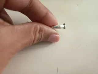 Anillo Tous Oso Negro Plata