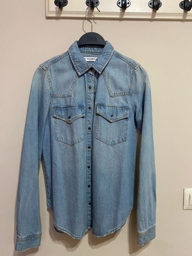 Camisa vaquera Pull&Bear Talla XS