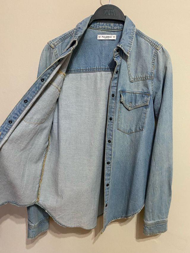 Camisa vaquera Pull&Bear Talla XS