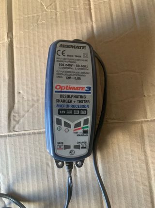 OptiMate 3 Cargador Batería 12V
