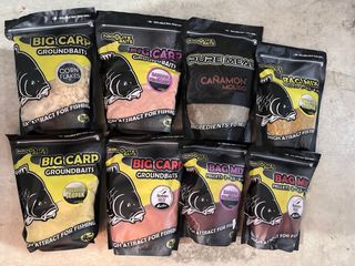 Lote Cebos Pro Elite Baits Pesca Carpa