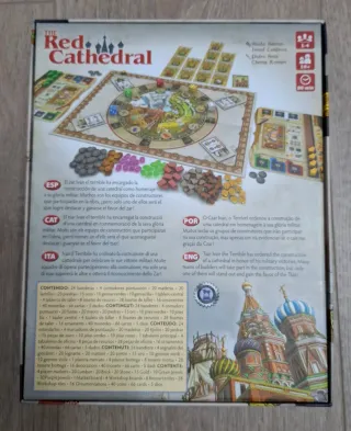 Red Cathedral + inserto (juego de mesa)