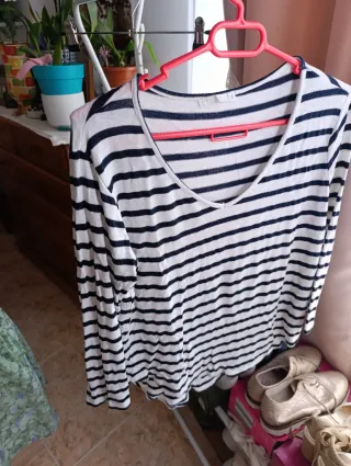 Jersey rayas blanco y negro