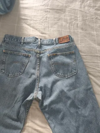 Vaqueros Lee Azules Talla 38-30