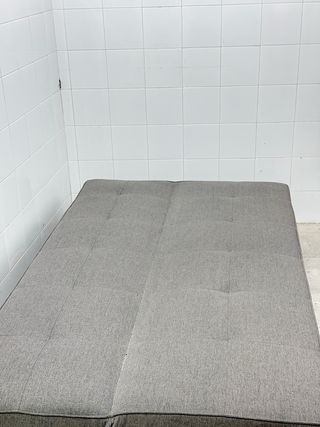 Sofá Cama Gris Estilo Nórdico