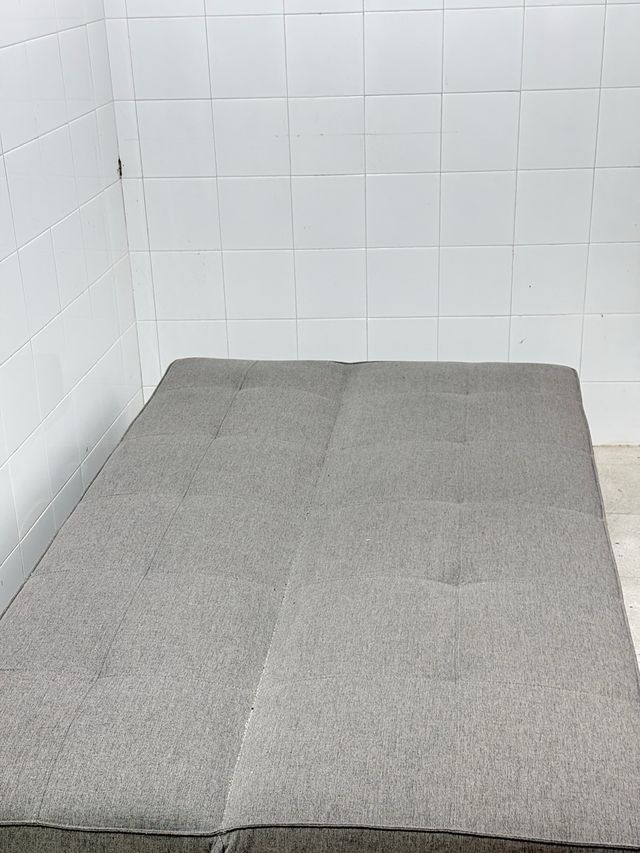 Sofá Cama Gris Estilo Nórdico