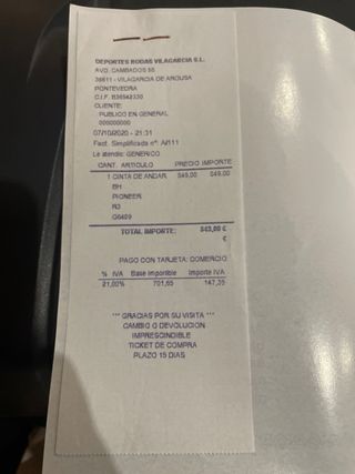 Cinta de correr BH Pioneer R3