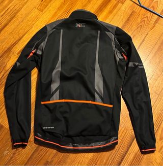 Cazadora Ciclismo XC Negra Naranja