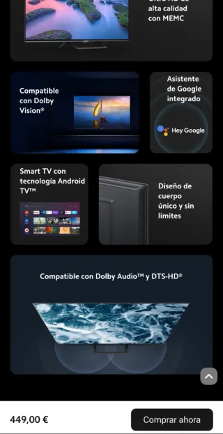 Xiaomi TV A2 43 4K UHD