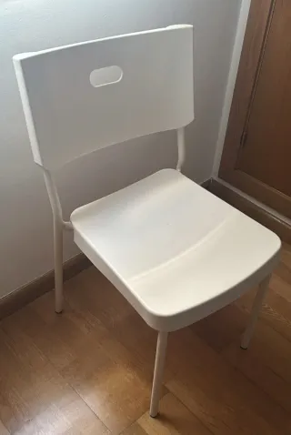 Lote 4 Sillas Ikea Blancas