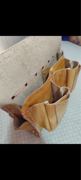 Bolsa de herramientas de cuero