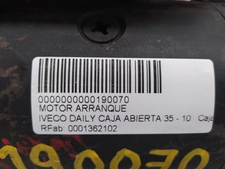 MOTOR ARRANQUE IVECO DAILY CAMIÓN