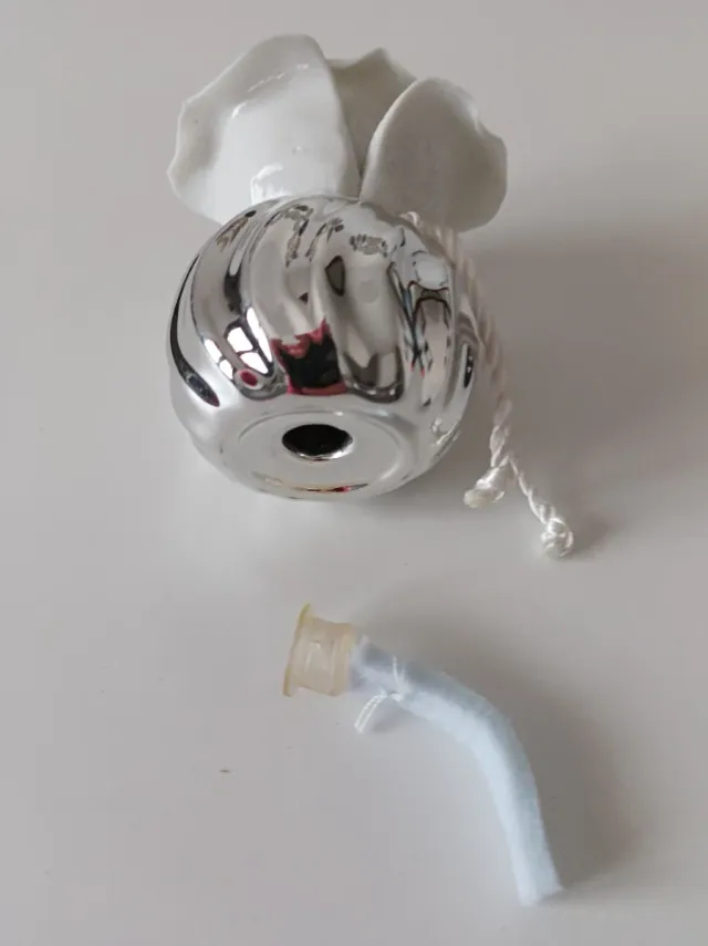 Difusor de cerámica con forma de rosa