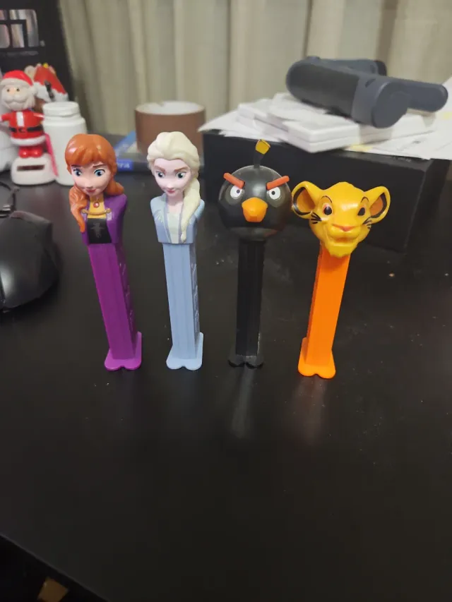 Lote 4 Dispensadores PEZ