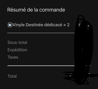 *FIRMADO Aya Nakamura-Destinée vinilo color signed