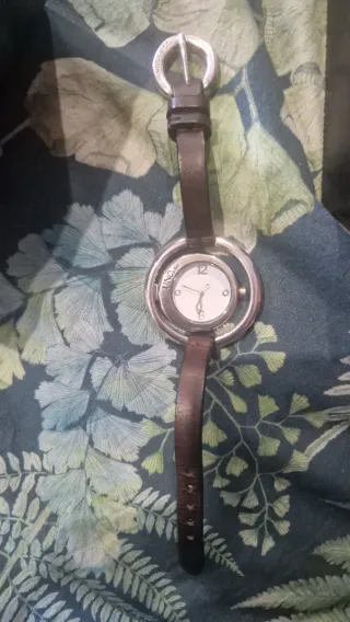 Reloj Uno de 50 Marrón y Plateado