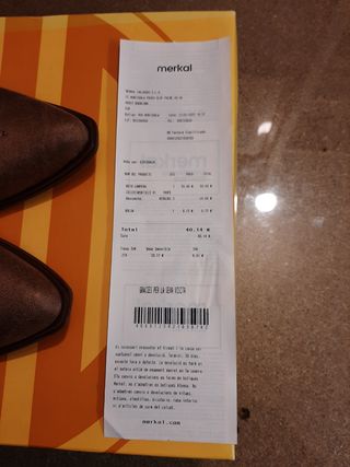 Botas cowboy Merkal beige talla 41