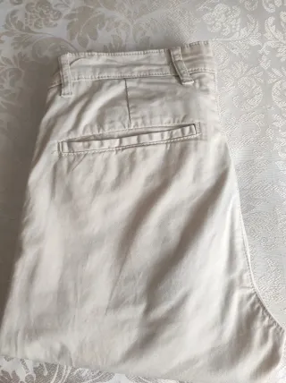 Pantalón chino Zara beige talla 36