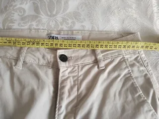 Pantalón chino Zara beige talla 36