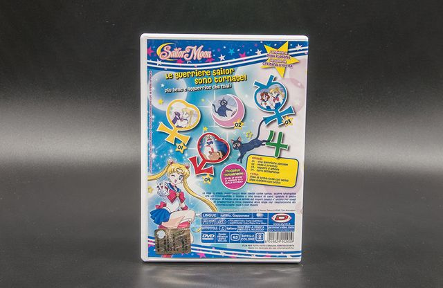 DVD Sailor Moon 01 - Episodi 1-4 - Nuovo!