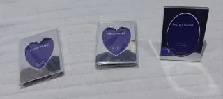 3 Marcos de Fotos Corazón y Ovalados