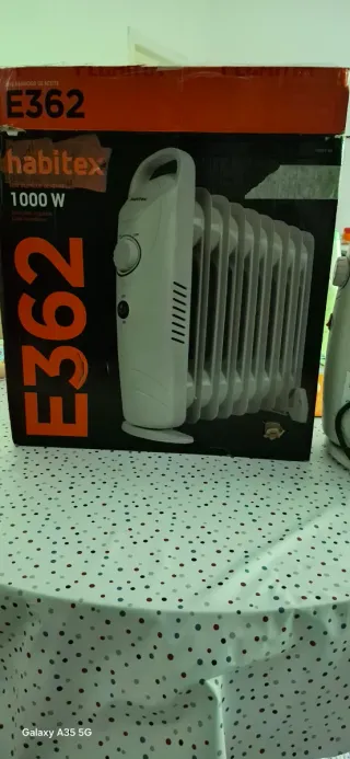 Calefactor Aceite Habitex E362 1000W
