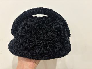 Clutch uncinetto nero