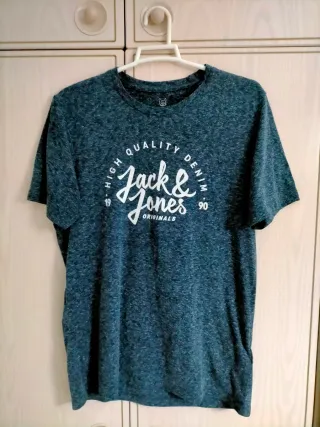 Camiseta Jack & Jones gris Talla 164/14Y