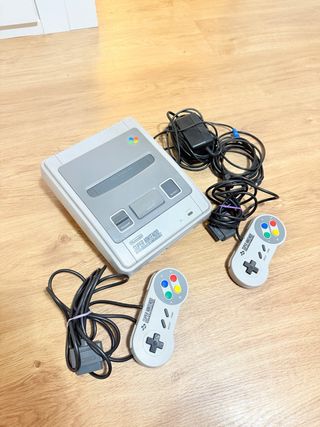 Consola Super Nintendo + 2 mandos