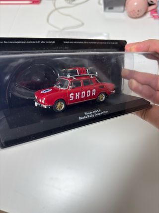 Maqueta Skoda 110 LS Rally 1:43