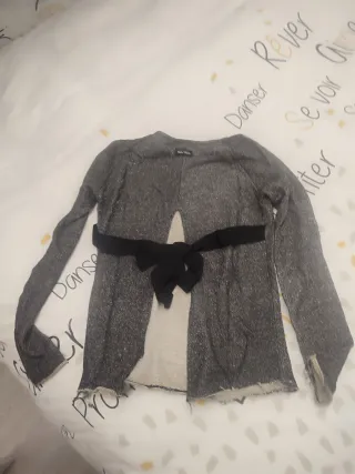 Jersey Lurex Gris con Calavera